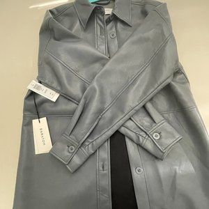 Aritzia Babaton Pelli Hip Shirt Jacket - Echo Gray